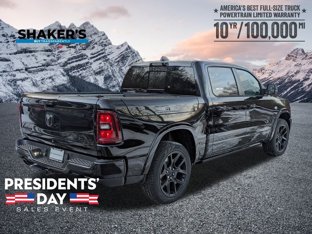 New 2026 Ram 1500 LARAMIE CREW CAB 4X4 5'7 BOX Pickup