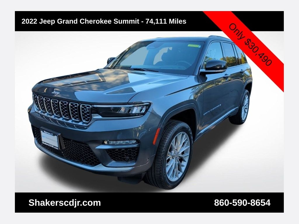 Used 2022 Jeep Grand Cherokee Summit SUV