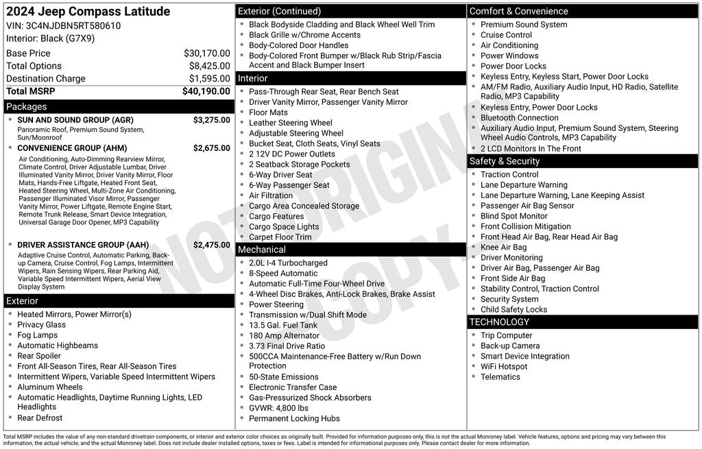 Used 2024 Jeep Compass Latitude SUV