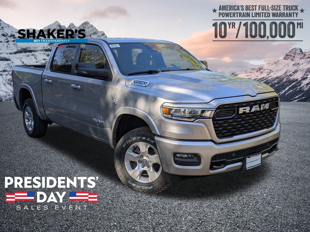 New 2026 Ram 1500 BIG HORN CREW CAB 4X4 5'7 BOX Pickup