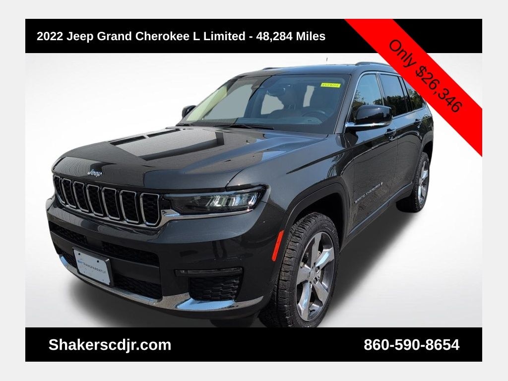 Certified 2022 Jeep Grand Cherokee L Limited SUV