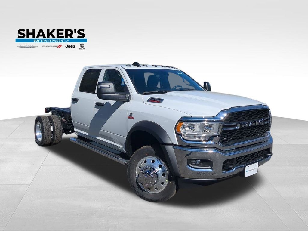 New 2024 Ram 5500 Chassis Cab 5500 TRADESMAN CHASSIS CREW CAB 4X4 60' CA Pickup