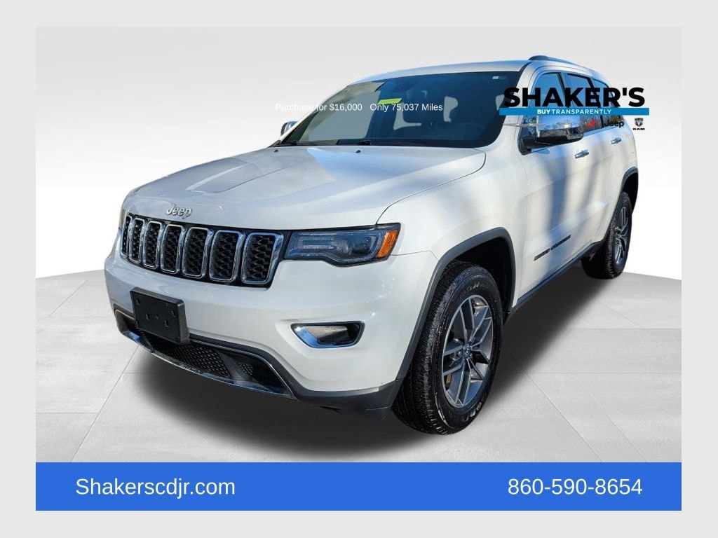 Used 2017 Jeep Grand Cherokee Limited 4x4 SUV