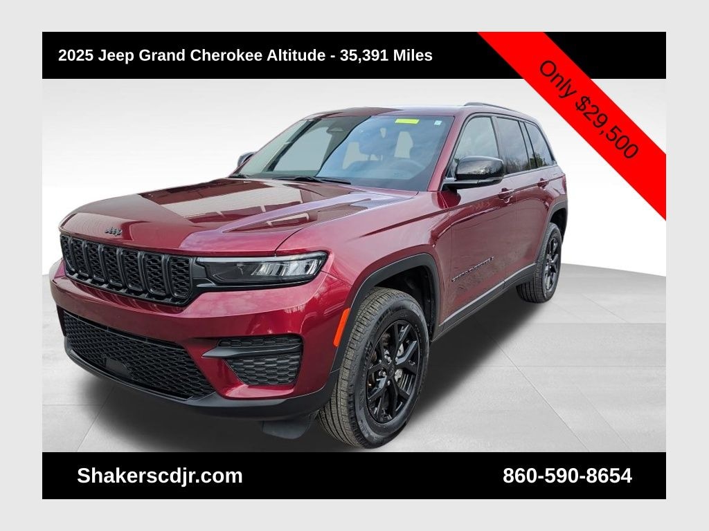 Certified 2025 Jeep Grand Cherokee Laredo SUV