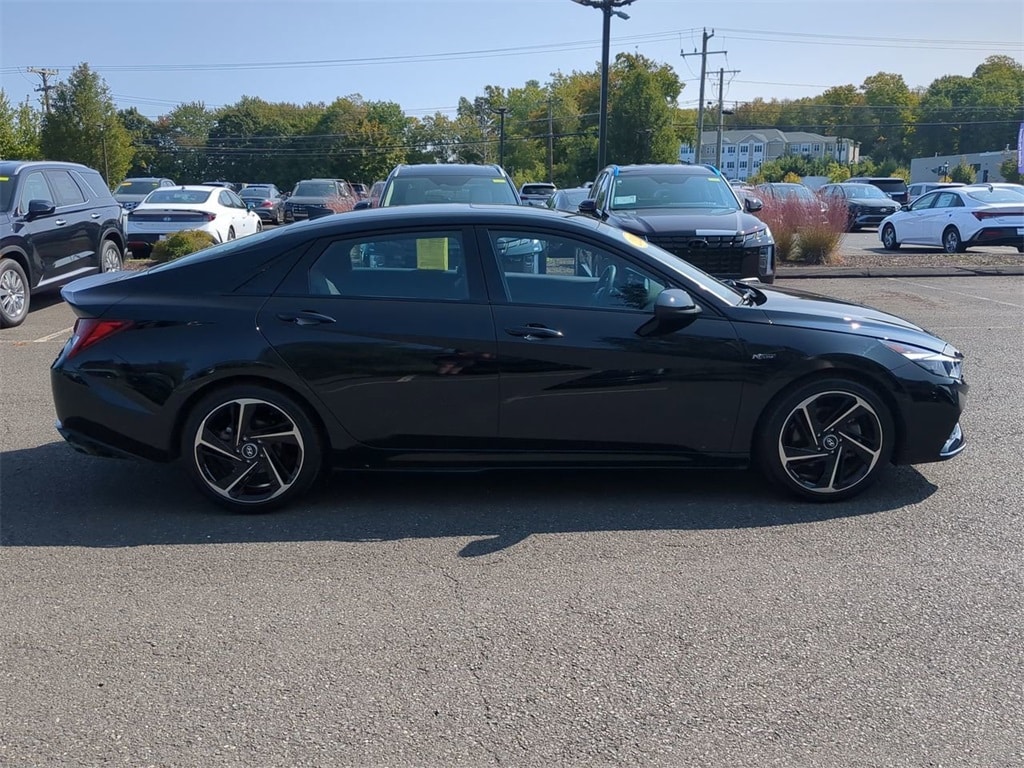 Certified 2023 Hyundai Elantra N Line with VIN KMHLR4AF3PU544102 for sale in Watertown, CT