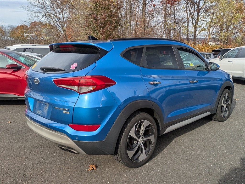 Used 2018 Hyundai Tucson Limited with VIN KM8J3CA23JU700324 for sale in Watertown, CT