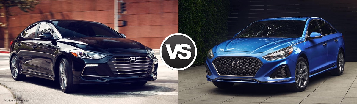 2018 Hyundai Elantra vs Hyundai Sonata