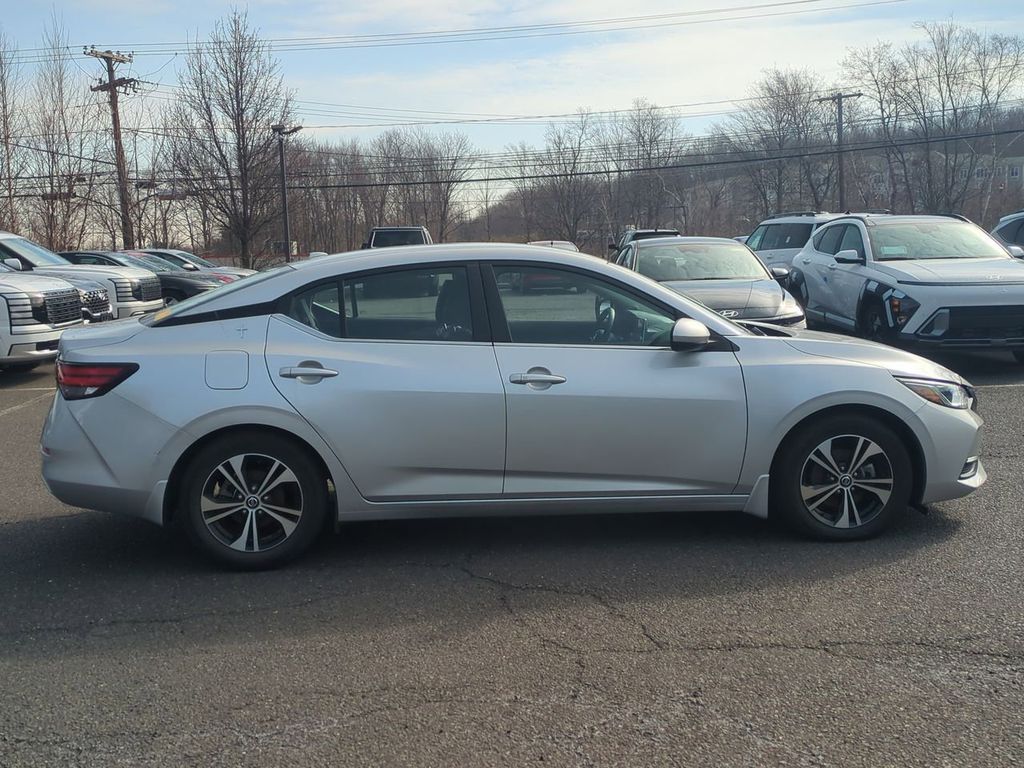 Used 2022 Nissan Sentra SV with VIN 3N1AB8CV9NY273412 for sale in Watertown, CT