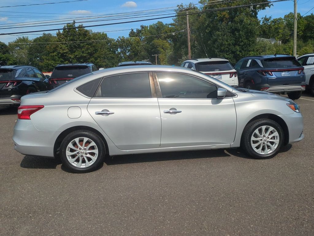 Used 2018 Nissan Sentra SV with VIN 3N1AB7AP3JL650371 for sale in Watertown, CT