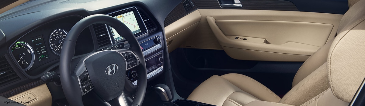 2019 Hyundai Sonata Hybrid Interior