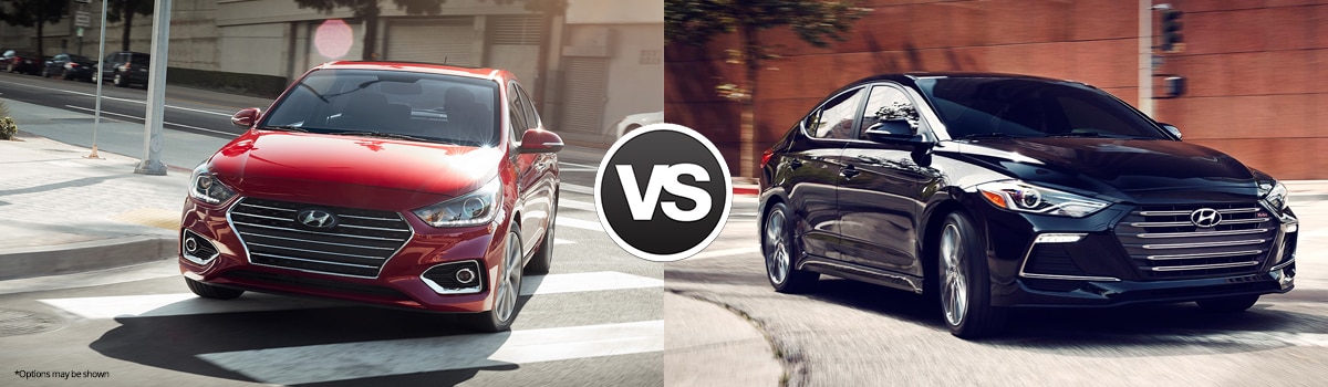 2018 Hyundai Accent vs Hyundai Elantra