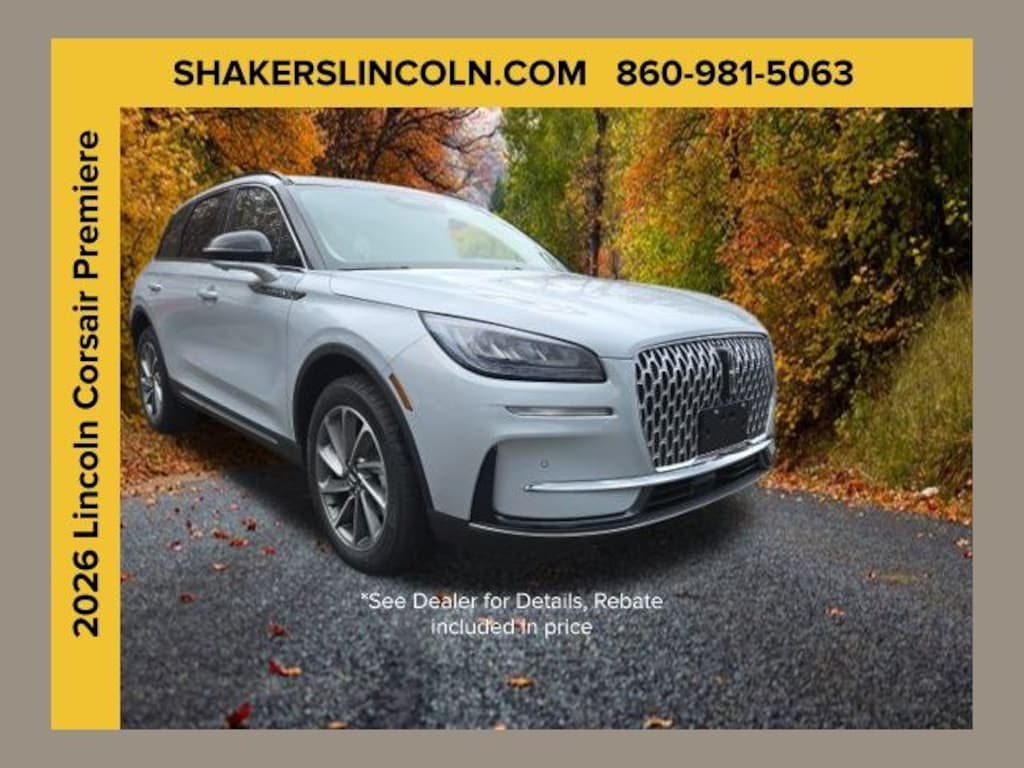 New 2026 Lincoln Corsair Premiere SUV
