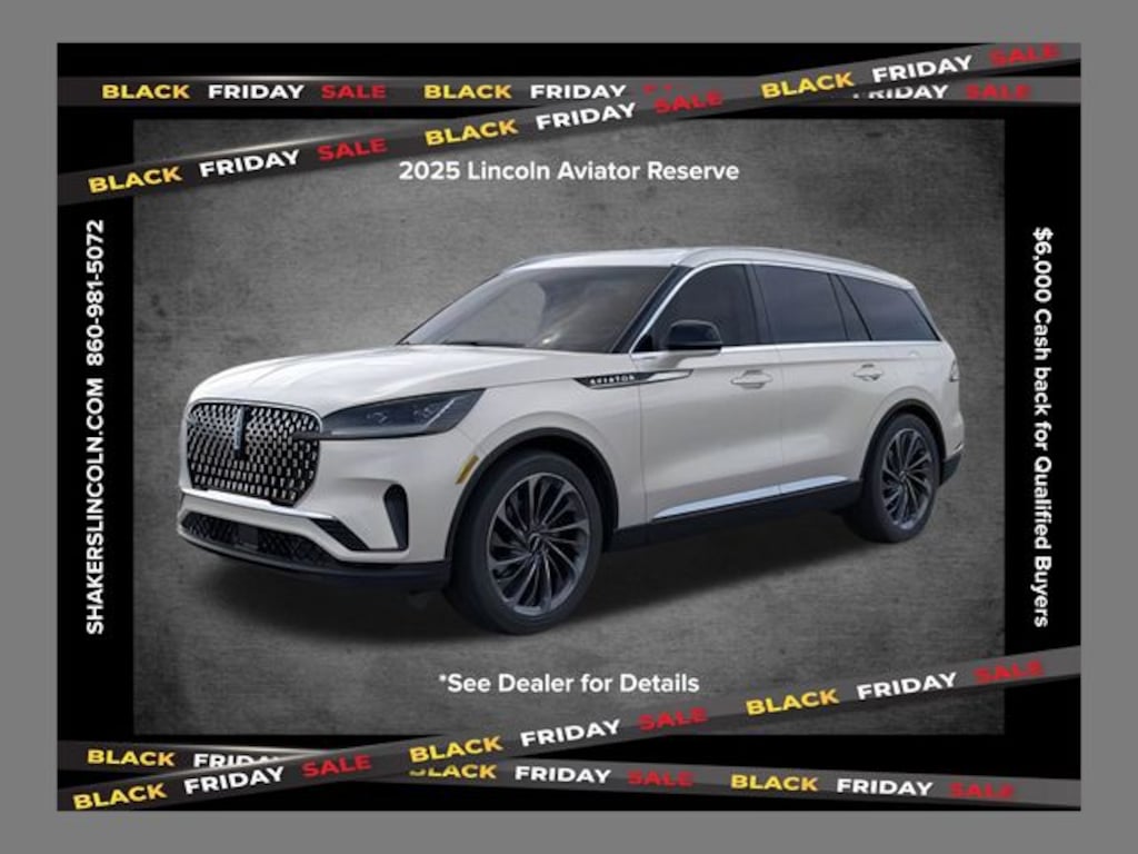 New 2025 Lincoln Aviator Reserve SUV