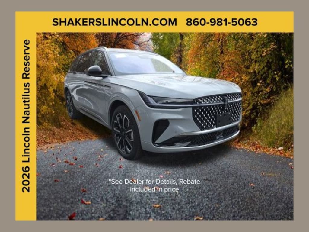 New 2026 Lincoln Nautilus Reserve SUV