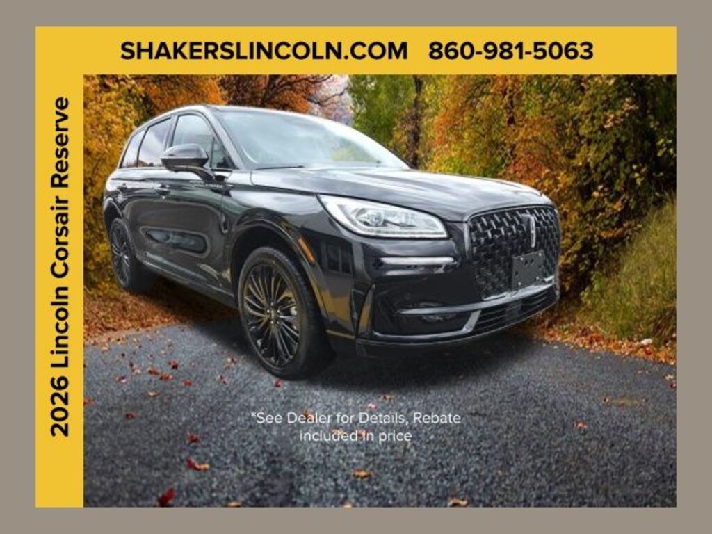 New 2026 Lincoln Corsair Reserve SUV