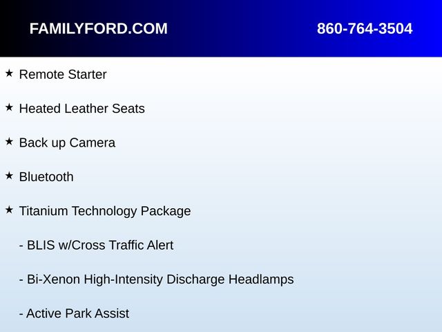 Used 2016 Ford Escape Titanium with VIN 1FMCU9J90GUA89215 for sale in Watertown, CT