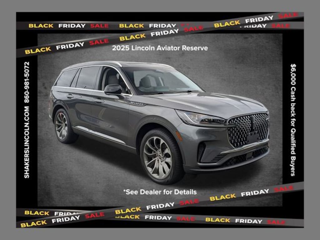 New 2025 Lincoln Aviator Reserve SUV