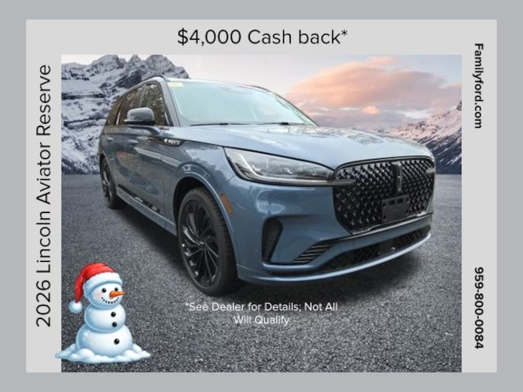 New 2026 Lincoln Aviator Reserve SUV