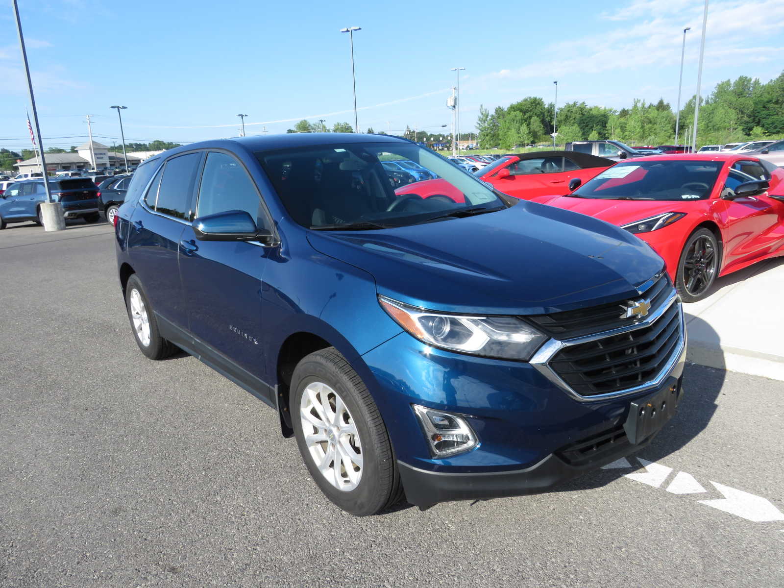 Used 2020 Chevrolet Equinox LT with VIN 3GNAXTEV6LL314286 for sale in Liverpool, NY