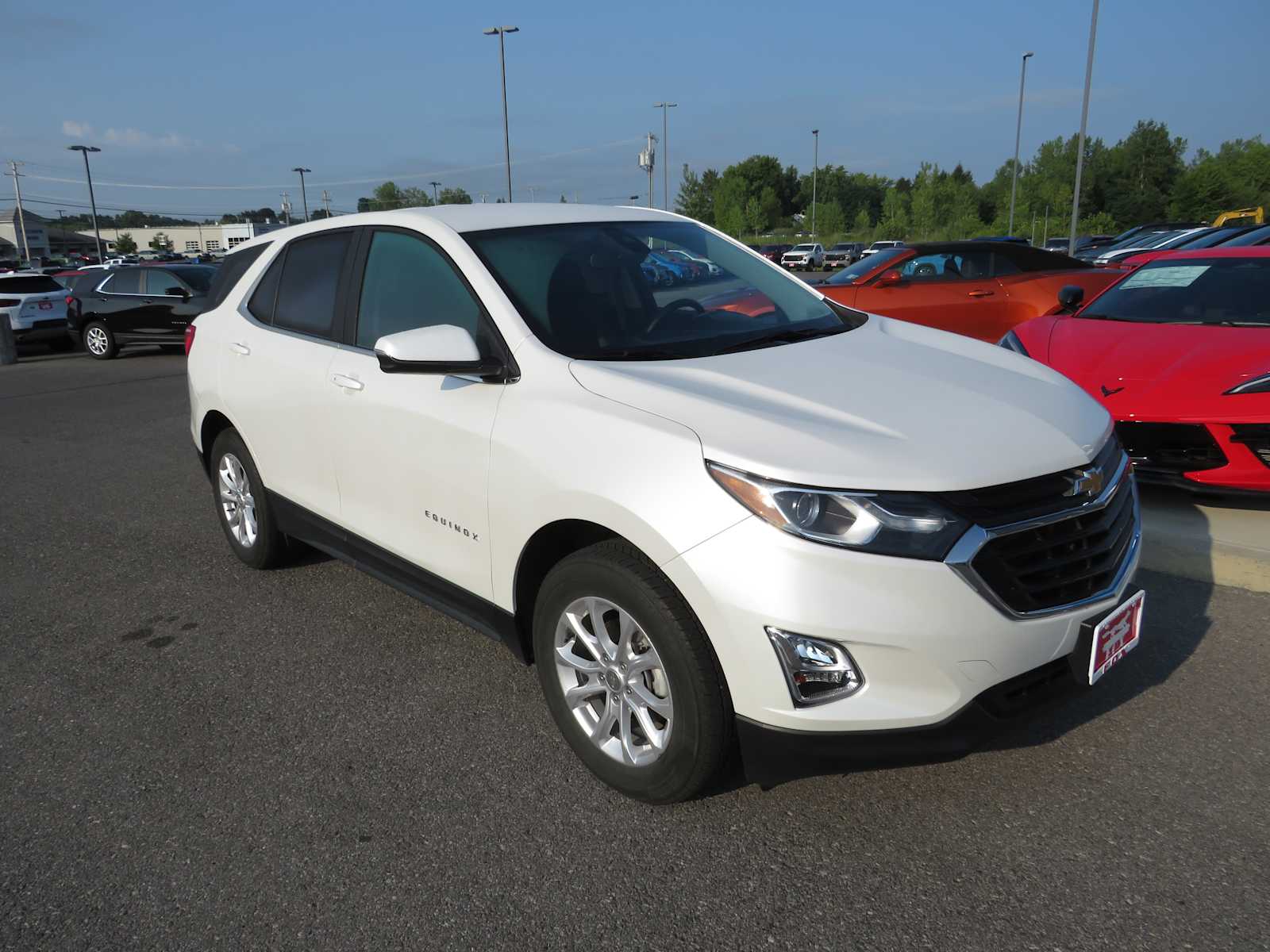 Used 2021 Chevrolet Equinox LT with VIN 3GNAXUEV1MS114803 for sale in Liverpool, NY