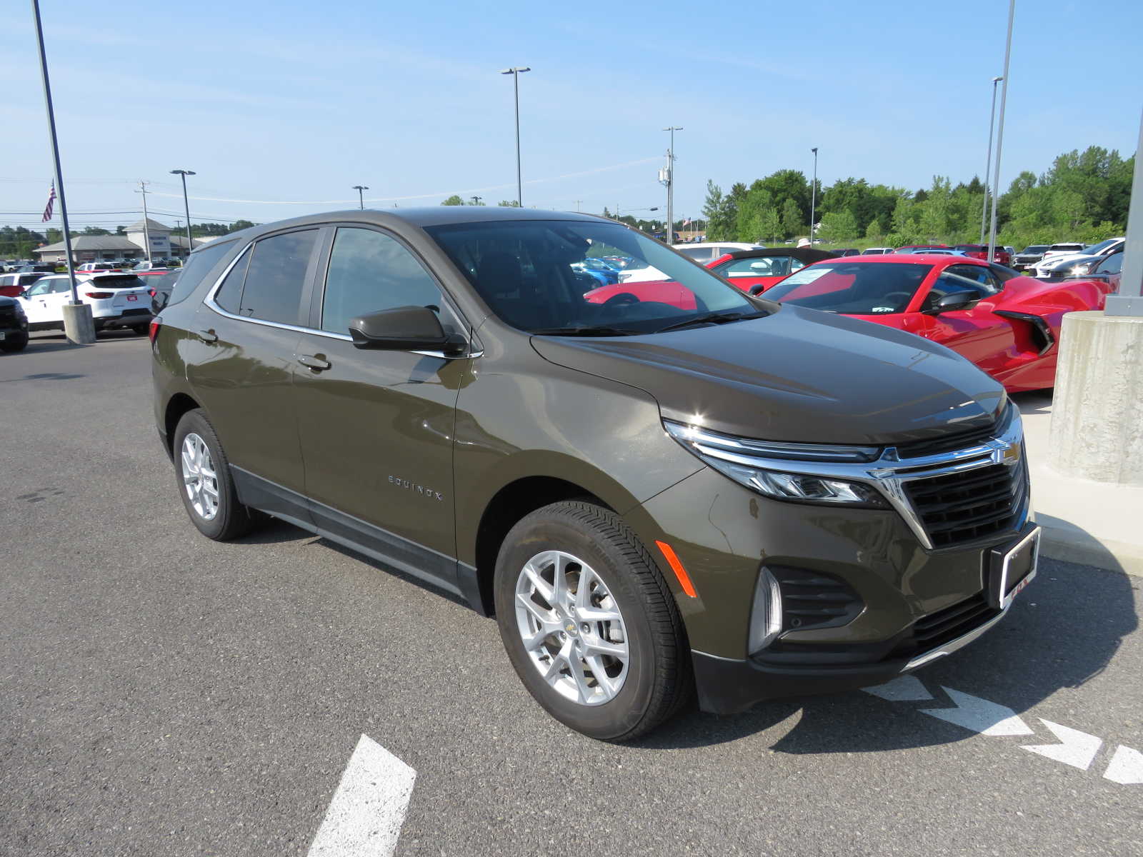 Certified 2023 Chevrolet Equinox LT with VIN 3GNAXUEG3PL120781 for sale in Liverpool, NY