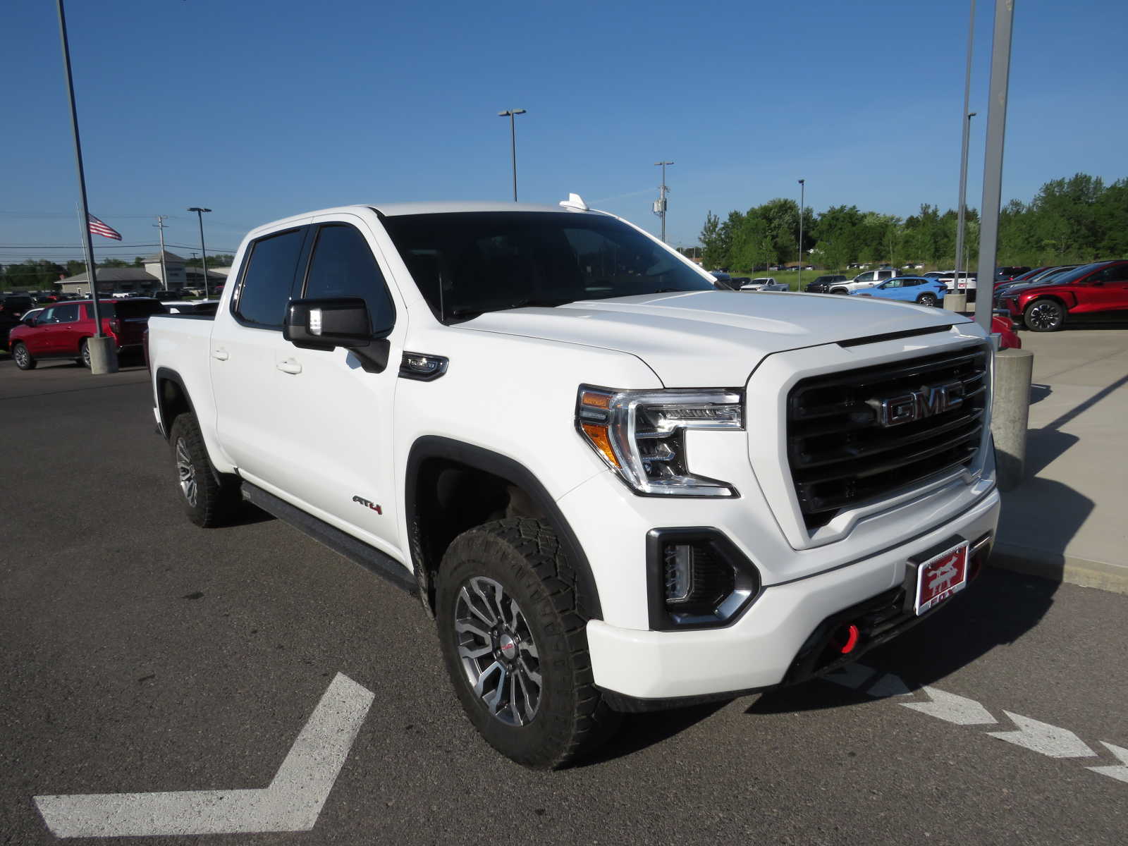 Used 2021 GMC Sierra 1500 AT4 with VIN 3GTP9EED8MG453460 for sale in Liverpool, NY