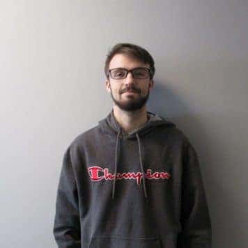 Staff member Cale Flynt from ID_8529f5