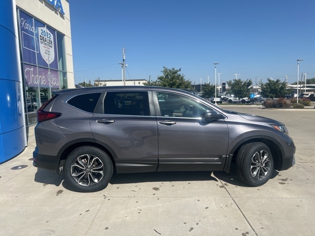 Certified 2021 Honda CR-V EX with VIN 5J6RW2H57ML013778 for sale in Kansas City