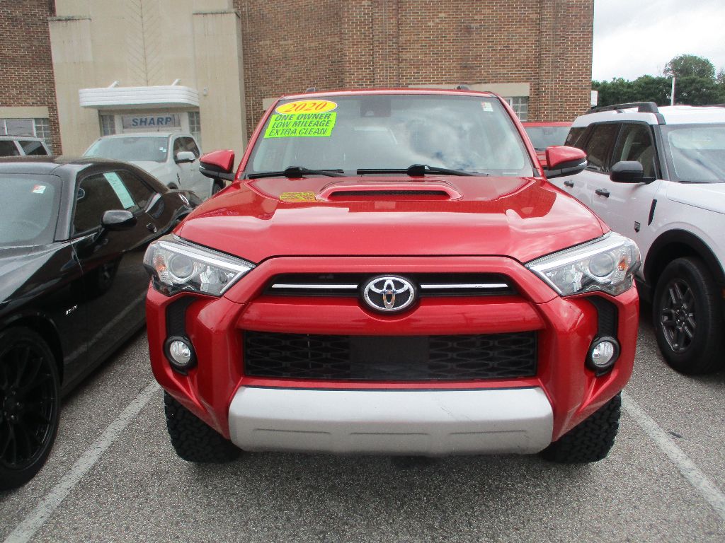 Used 2020 Toyota 4Runner TRD Off-Road Premium with VIN JTEBU5JRXL5776789 for sale in Pulaski, TN