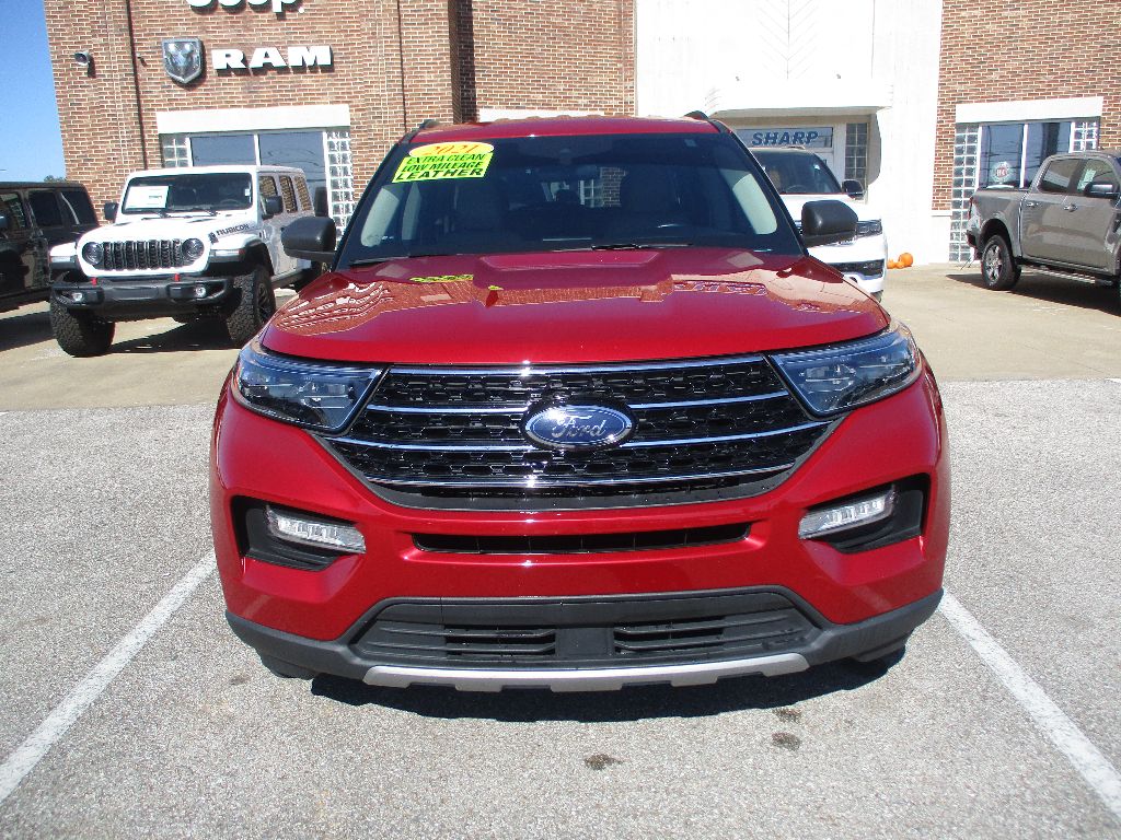 Used 2021 Ford Explorer XLT with VIN 1FMSK8DH0MGC11001 for sale in Pulaski, TN