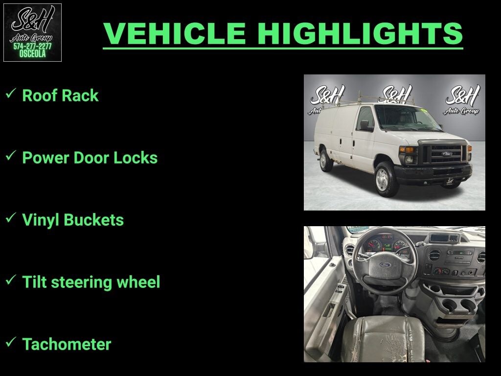 Used 2011 Ford E-150 Commercial Cargo Van