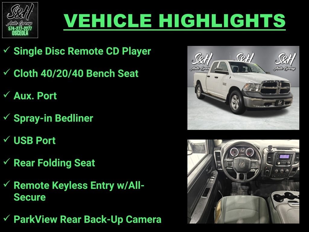 Used 2015 Ram 1500 Tradesman Truck