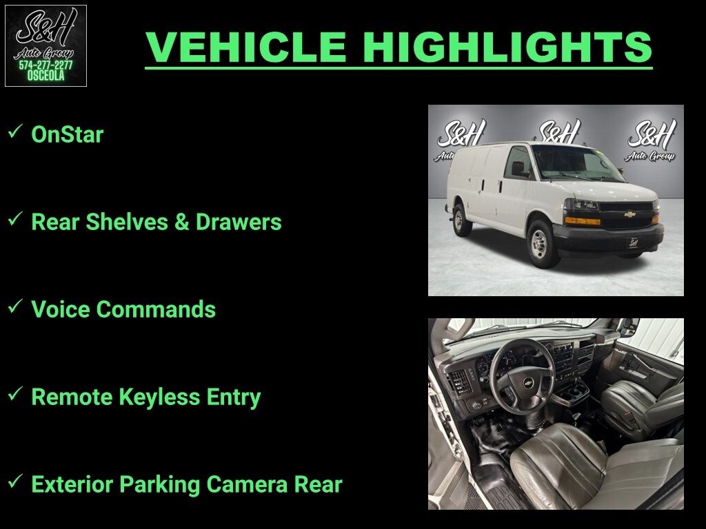 Used 2020 Chevrolet Express 2500 Work Van Cargo Van