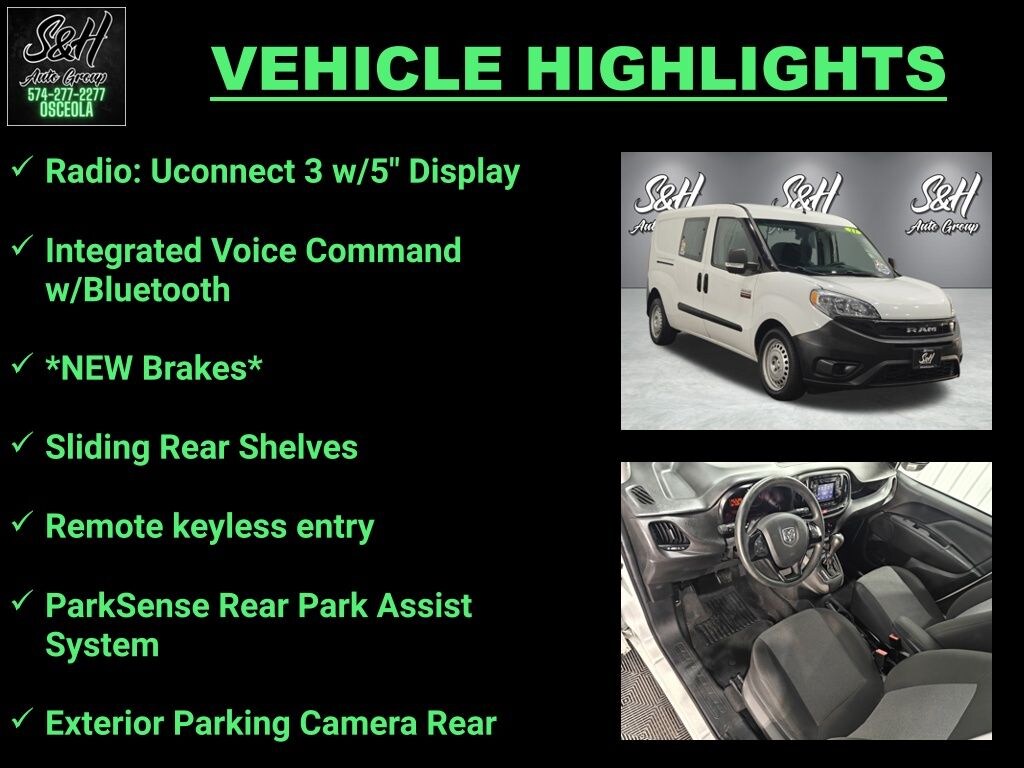 Used 2021 Ram Promaster City Tradesman Cargo Van