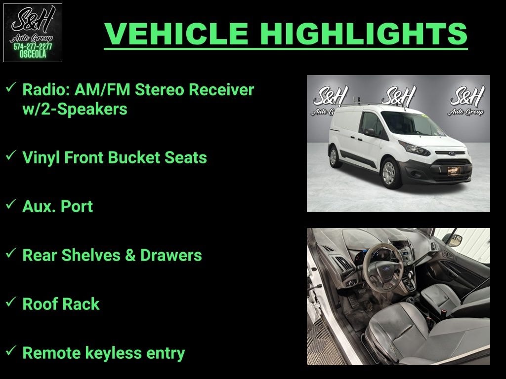 Used 2015 Ford Transit Connect XL Cargo Van