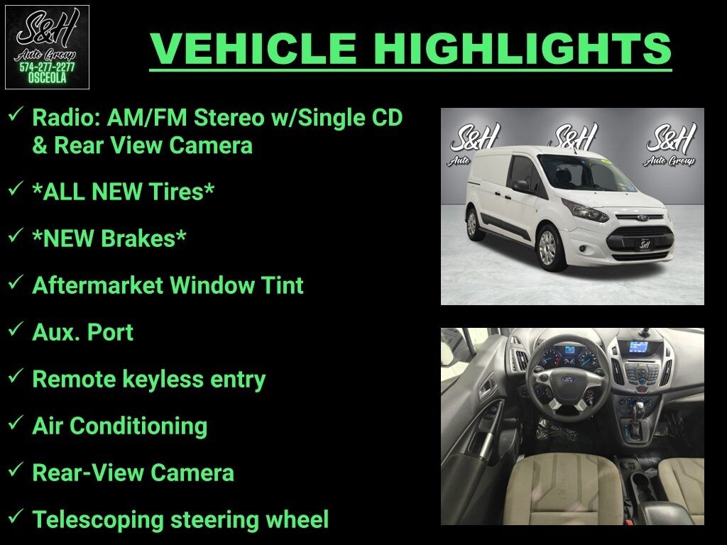 Used 2015 Ford Transit Connect XLT Cargo Van