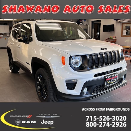 New 2022 Jeep Renegade ALTITUDE 4X4 Sport Utility for Sale in Shawano, WI