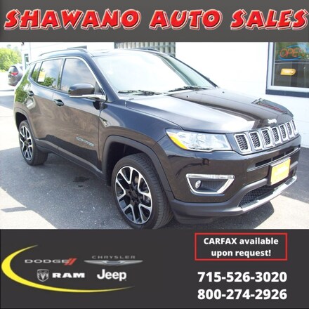 Used 2018 Jeep Compass Limited 4x4 SUV for Sale near Greenbay, WI