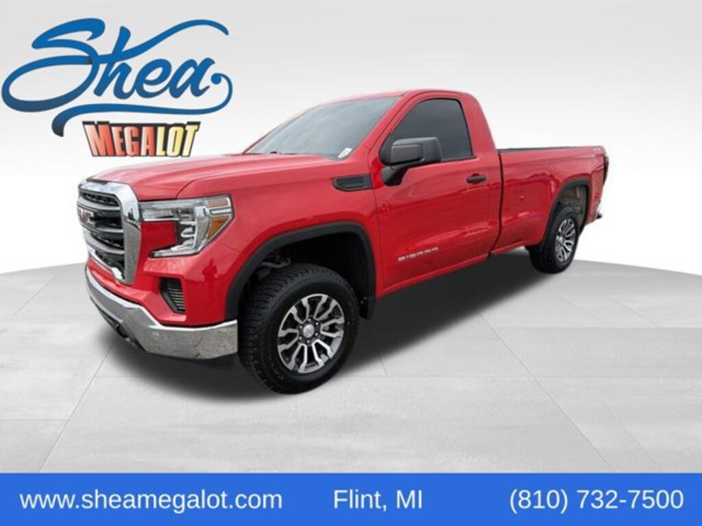 Used 2021 GMC Sierra 1500 4WD Regular Cab Long Box Truck