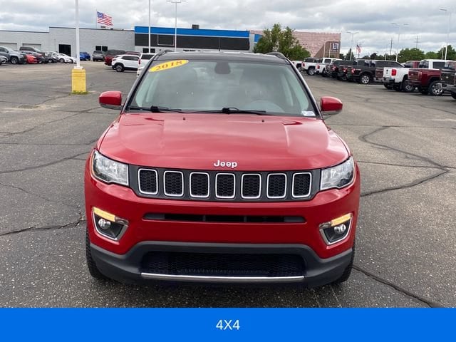 Used 2018 Jeep Compass Limited with VIN 3C4NJDCB5JT231083 for sale in Flint Township, MI