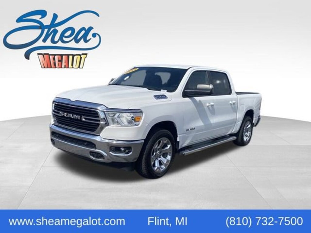 Used 2021 Ram 1500 Big Horn Crew Cab 4x4 57 Box Truck