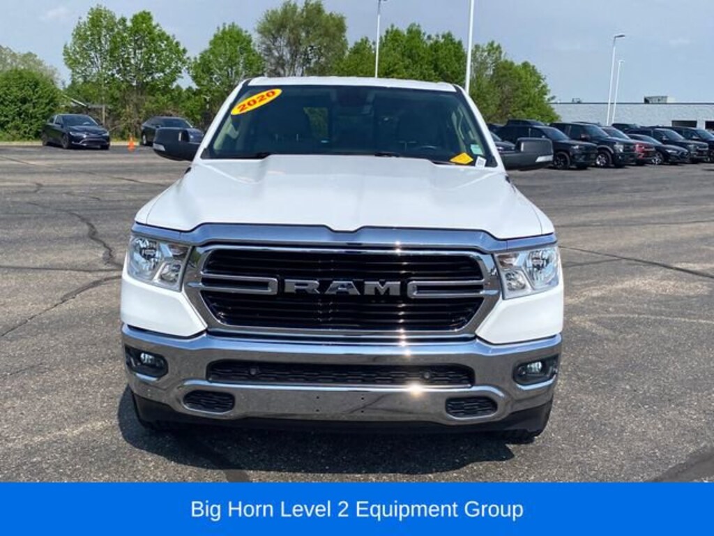 Used 2020 Ram 1500 Big Horn Crew Cab 4x4 57 Box Truck