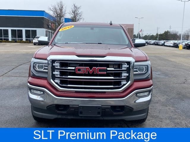 Used 2016 GMC Sierra 1500 SLT with VIN 3GTU2NEC9GG174067 for sale in Flint Township, MI