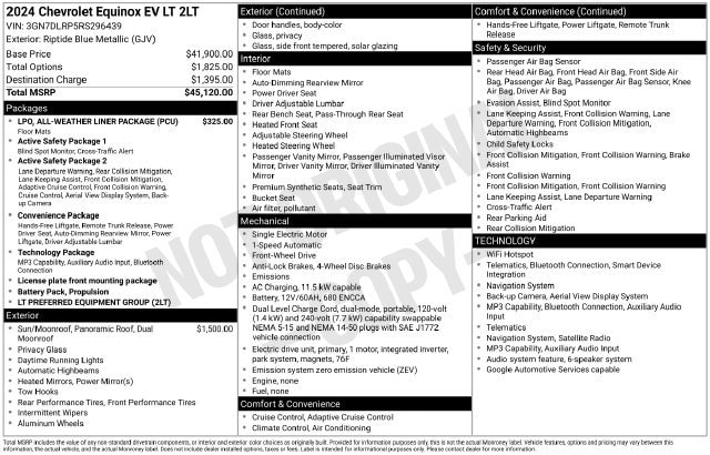 2024 Chevrolet Equinox EV LT - Photo 6