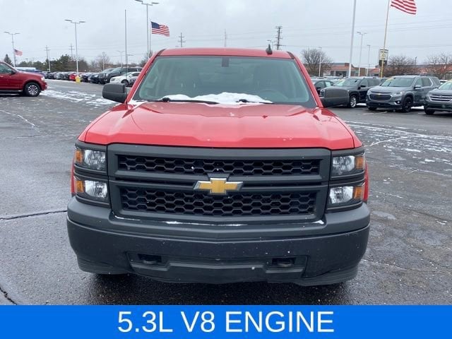 Used 2015 Chevrolet Silverado 1500 Work Truck 1WT with VIN 1GCVKPEC6FZ306071 for sale in Flint Township, MI