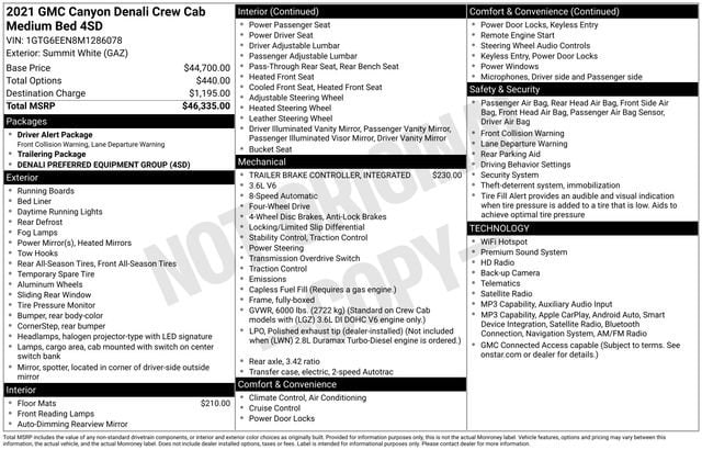 2021 GMC Canyon Denali - Photo 6