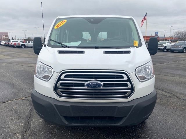 Used 2019 Ford Transit Van Base with VIN 1FTYR1ZM0KKB00644 for sale in Flint Township, MI