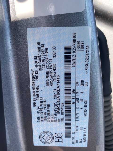2024 Ford Escape Platinum - Photo 26
