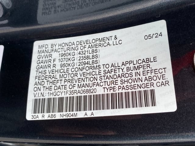 2024 Honda Accord EX - Photo 22