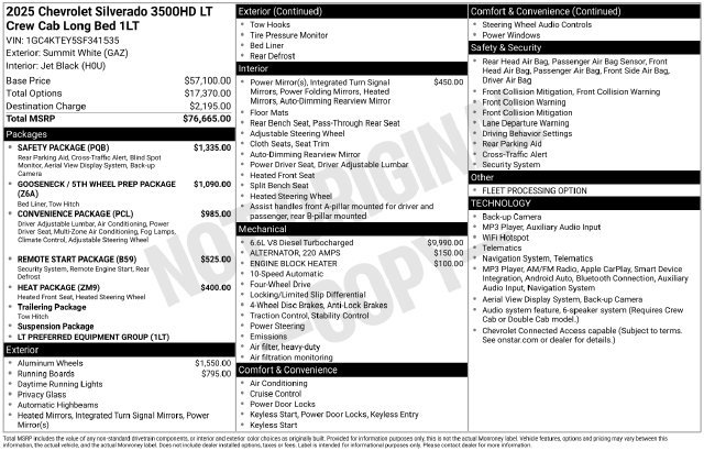 2025 Chevrolet Silverado 3500HD LT - Photo 6